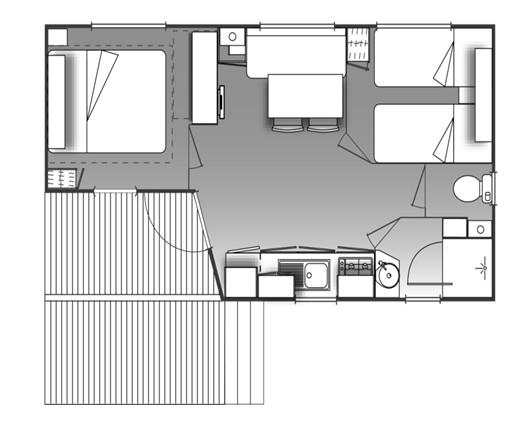 Mobil home à louer - Saint Pierre d'Oléron